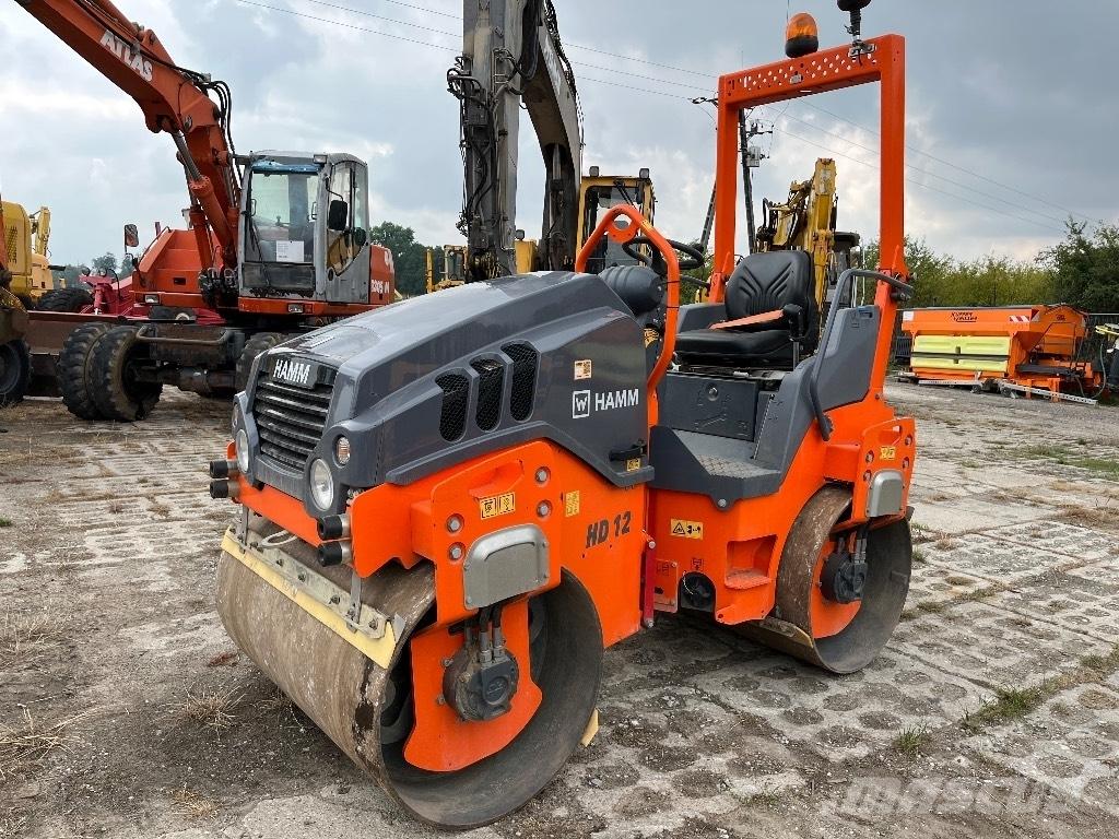 Hamm HD 12 VV Катки тротуарные