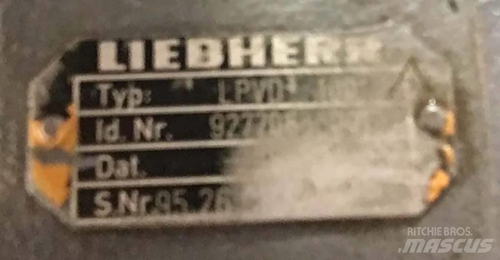 Liebherr LPVD 100 Гидравлическая система