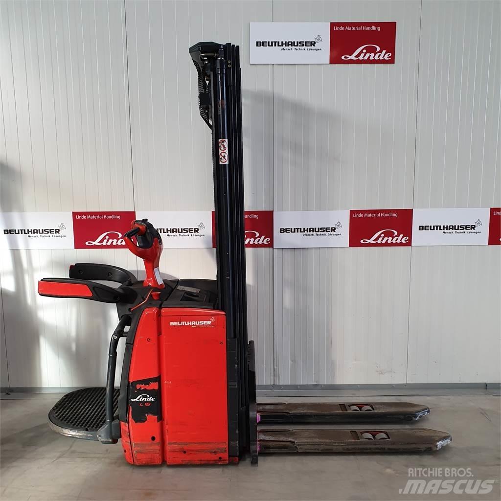 Linde L16AP Ручные штабелёры с электроподъёмом
