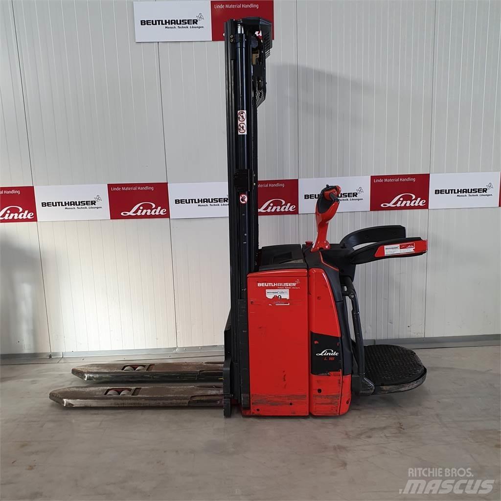 Linde L16AP Ручные штабелёры с электроподъёмом