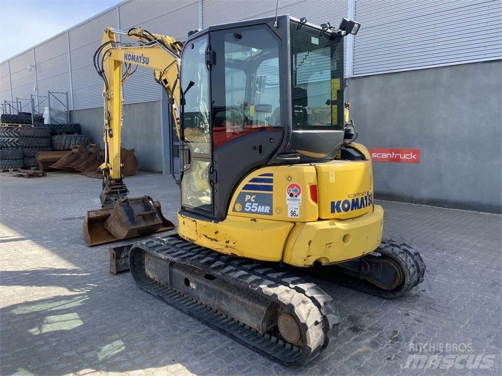 Komatsu PC55MR-5 Колёсные экскаваторы