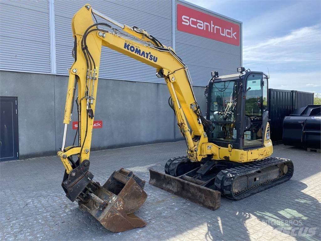 Komatsu PC55MR-5 Колёсные экскаваторы