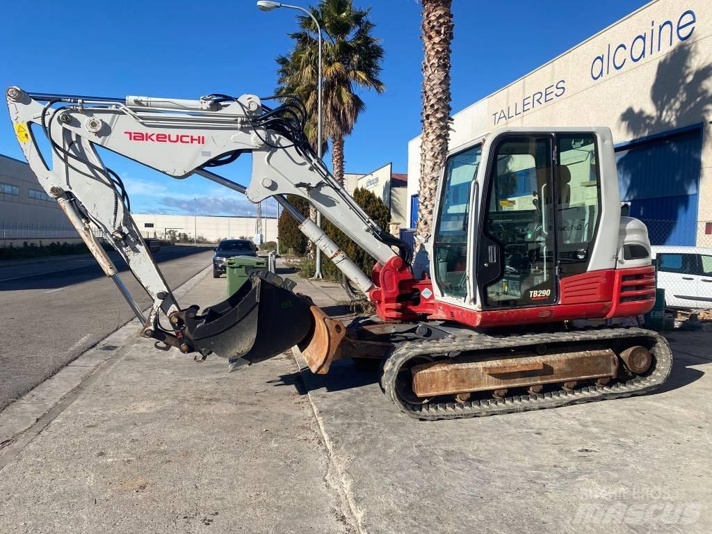 Takeuchi TB 290 Малые экскаваторы 7т-12т