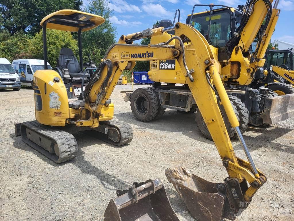 Komatsu PC26MR-3 Мини-экскаваторы