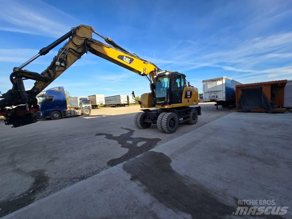 CAT 318 Колёсные экскаваторы