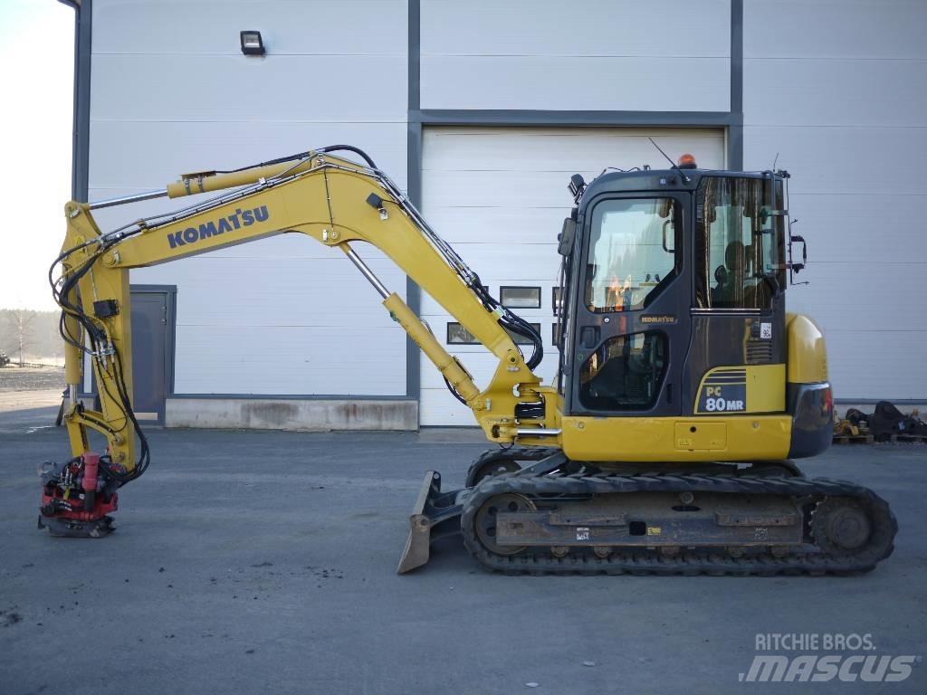 Komatsu PC 80 MR-3 Малые экскаваторы 7т-12т
