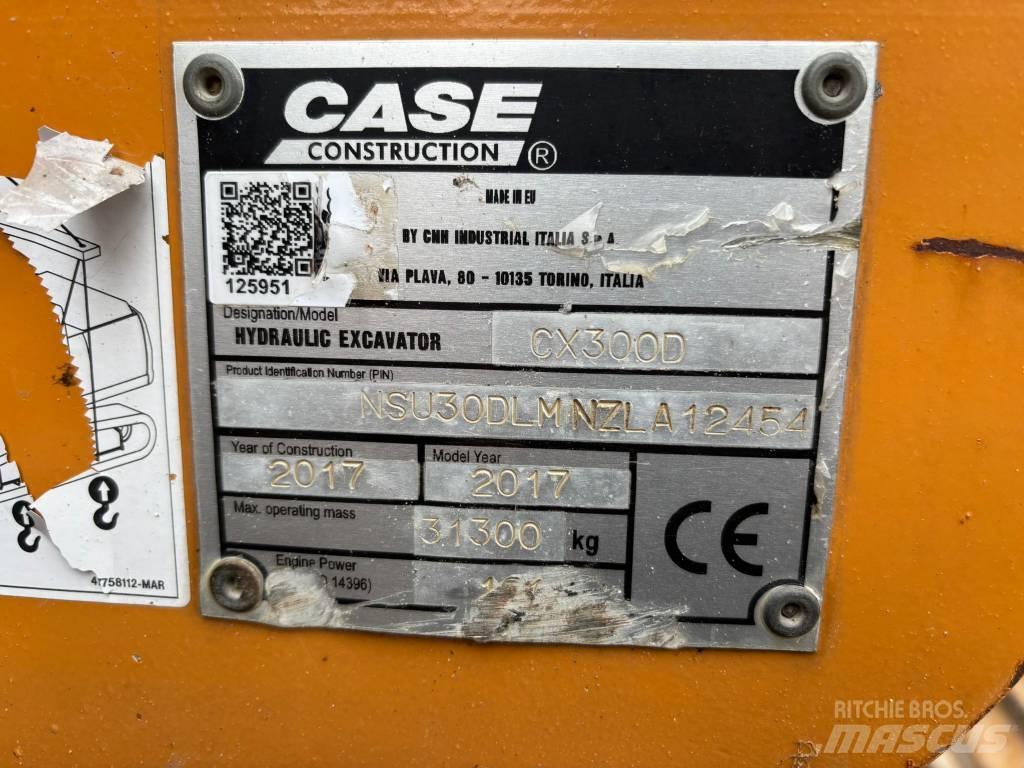 CASE CX300D Гусеничные экскаваторы