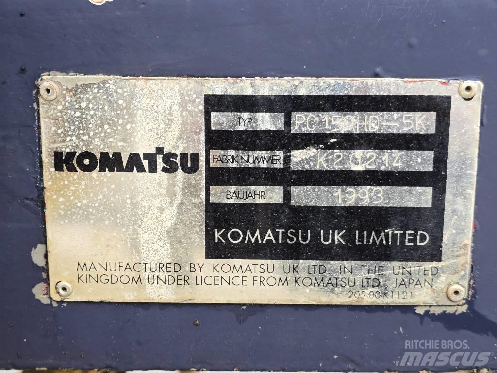 Komatsu PC 150 HD-5K Гусеничные экскаваторы
