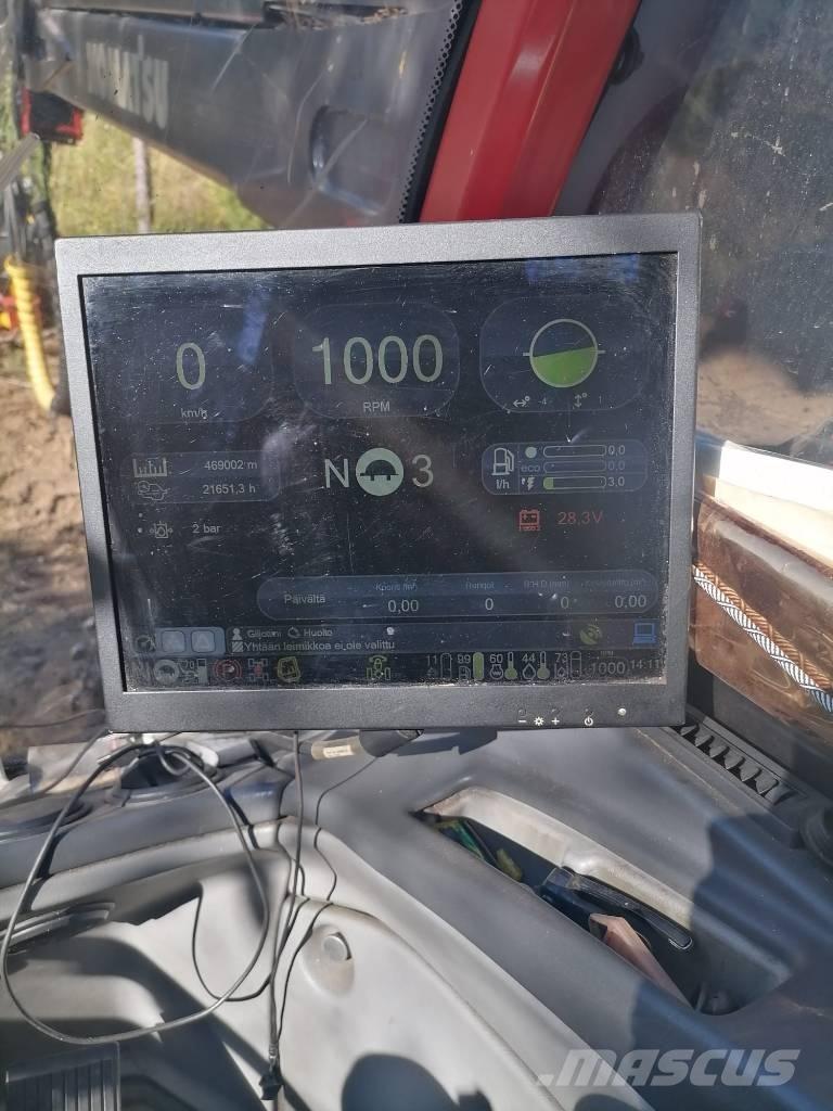 Komatsu 901 Харвестеры