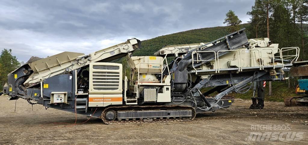 Metso LT 220 D Мобильные дробилки
