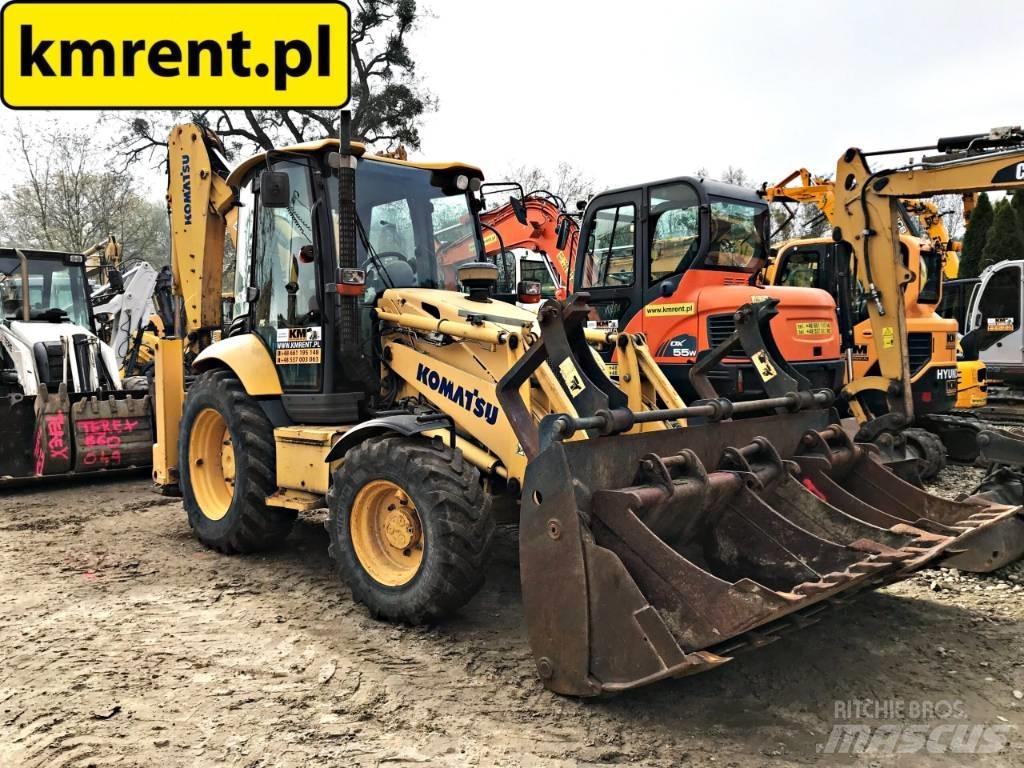 Komatsu WB97R Экскаваторы-погрузчики