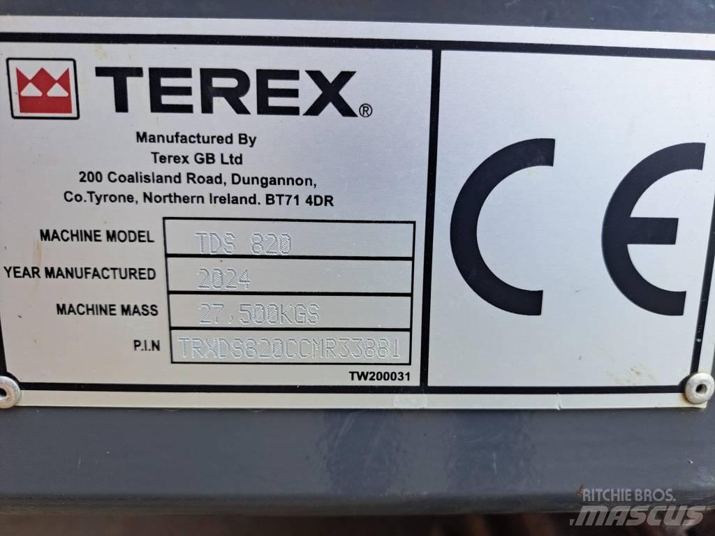 Terex Ecotec TDS 820 Промышленные шредеры