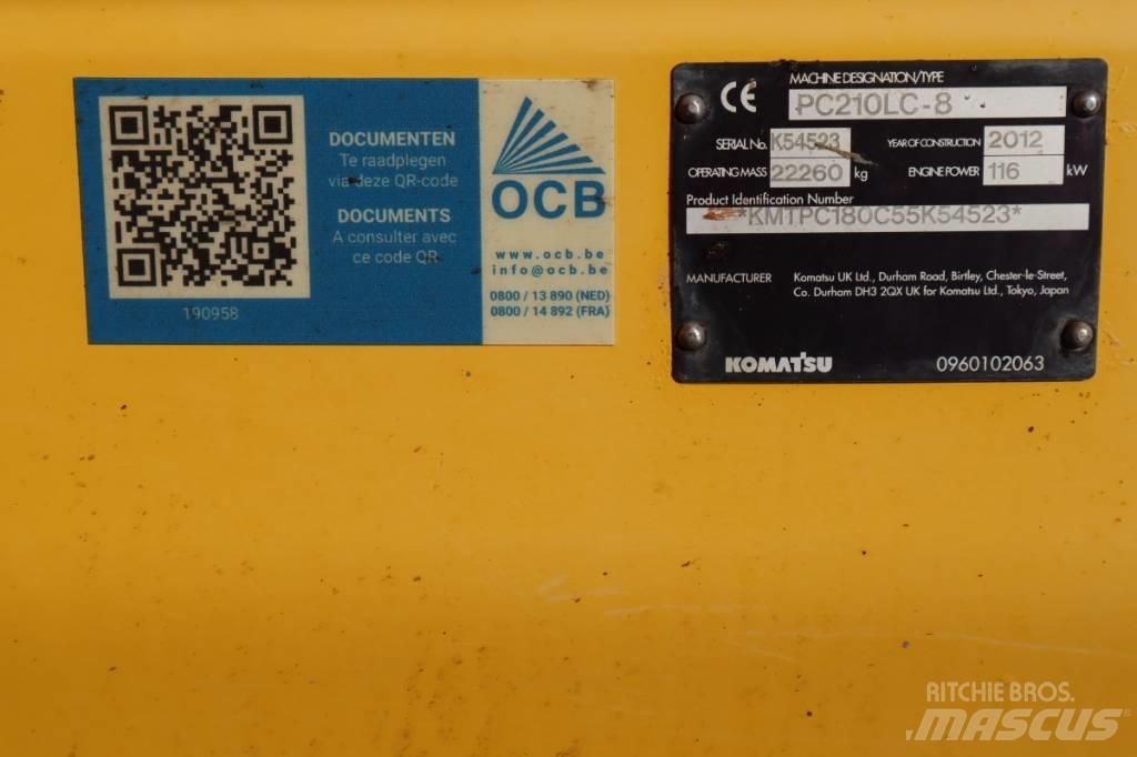 Komatsu PC 210 LC-8 Гусеничные экскаваторы