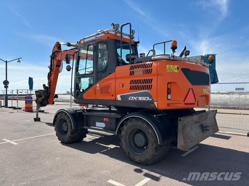 Doosan DX 160 W Колёсные экскаваторы