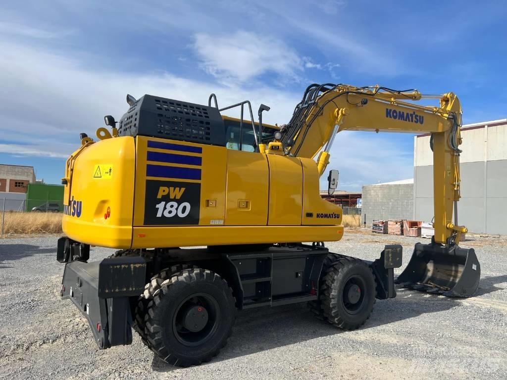 Komatsu PW 180 Колёсные экскаваторы