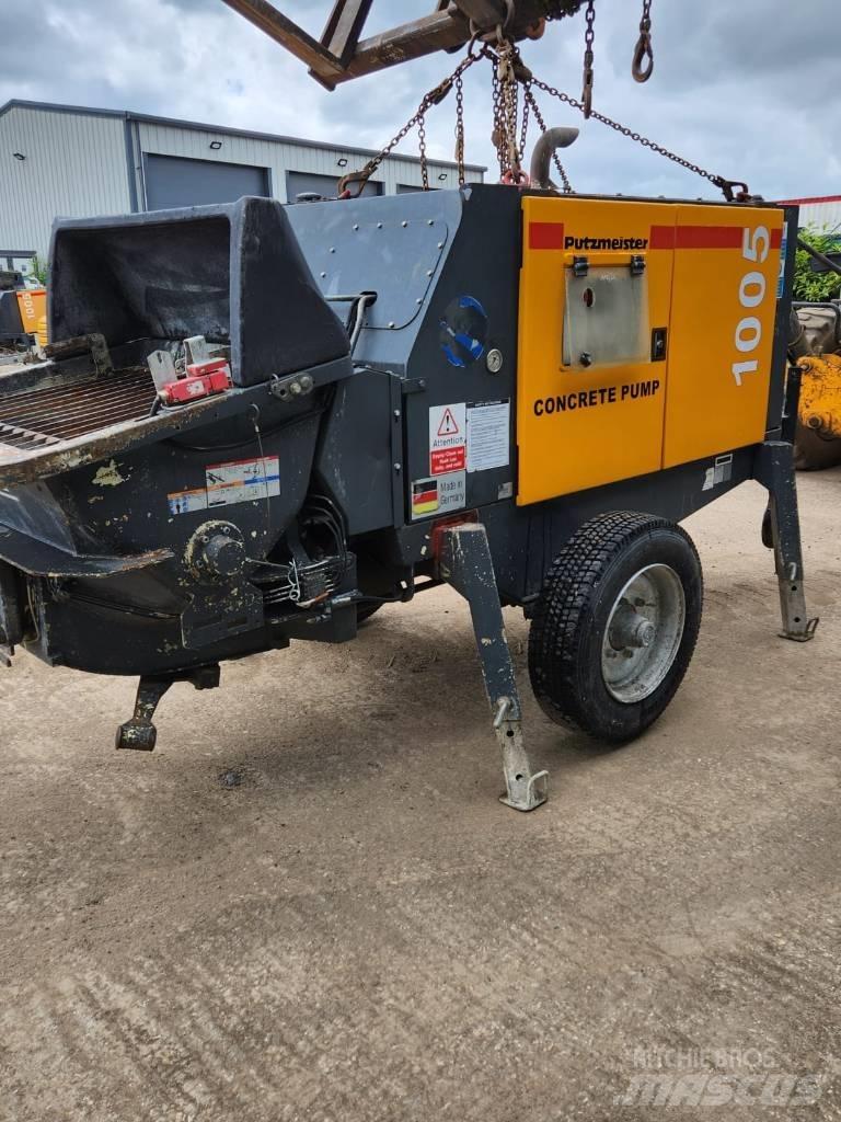 Putzmeister 1005D Шнековые насосы