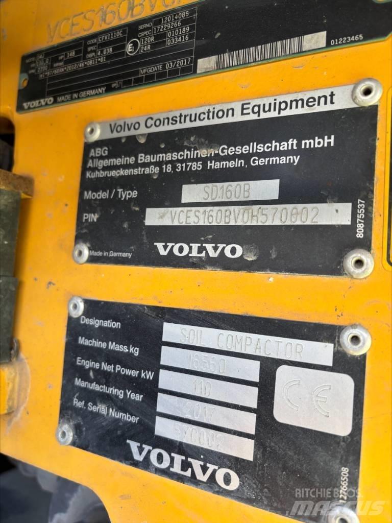 Volvo SD 160 B Грунтовые катки