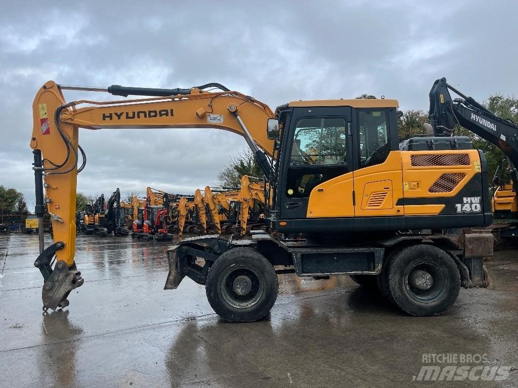 Hyundai HW140 Колёсные экскаваторы