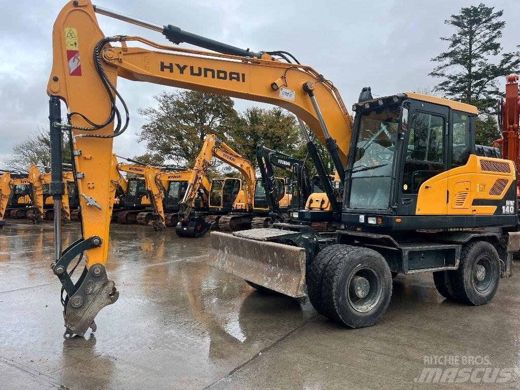 Hyundai HW140 Колёсные экскаваторы