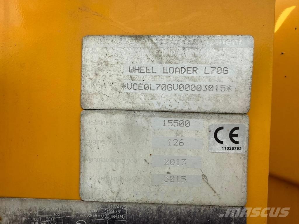Volvo L 70 G Фронтальные погрузчики