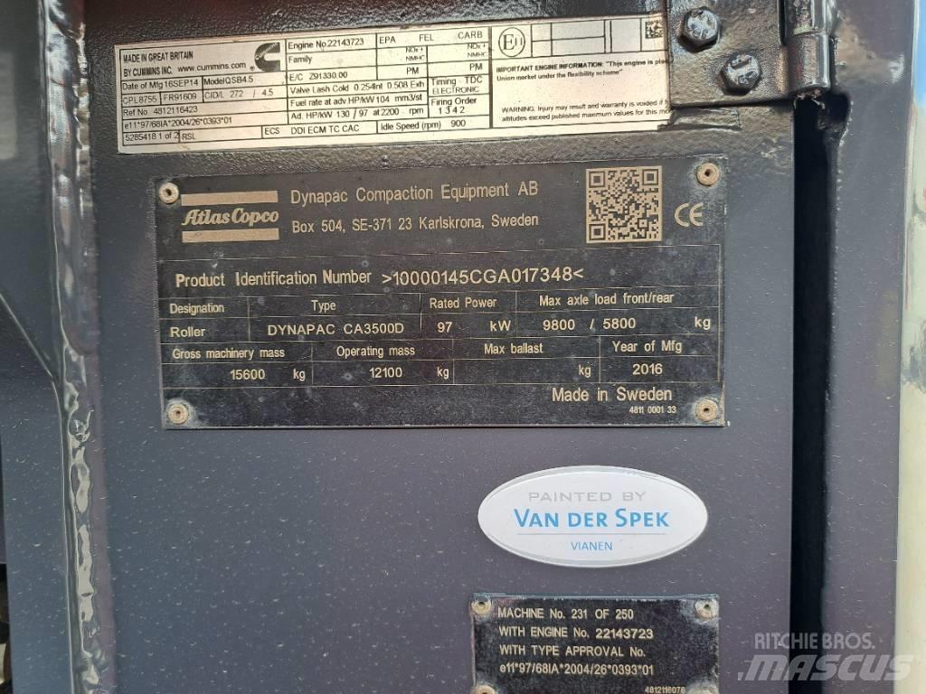 Dynapac CA3500D Грунтовые катки
