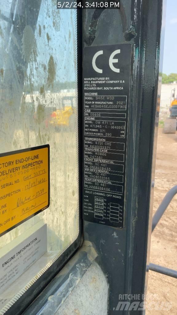 Bell B45E Шарнирно-сочленённые самосвалы