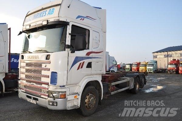 Scania 124 6X2 470 Грузовики-Контейнеровозы