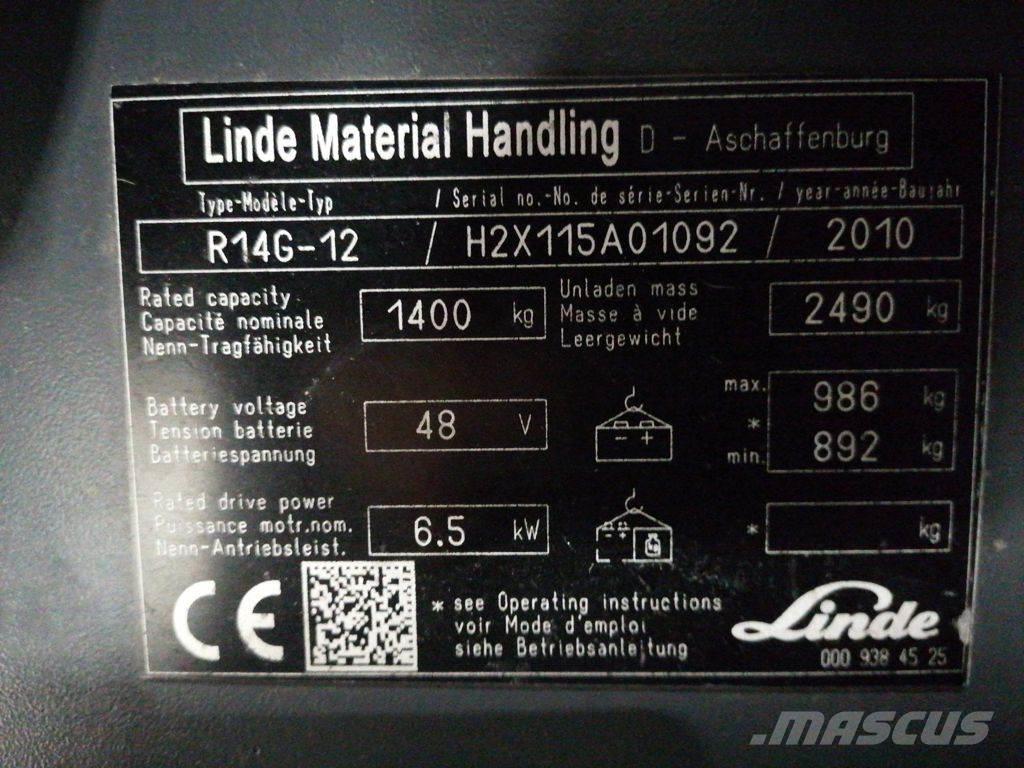 Linde R14G-12 Ричтраки