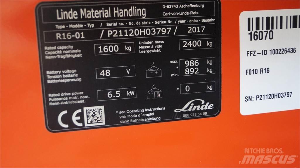 Linde R16 Ричтраки