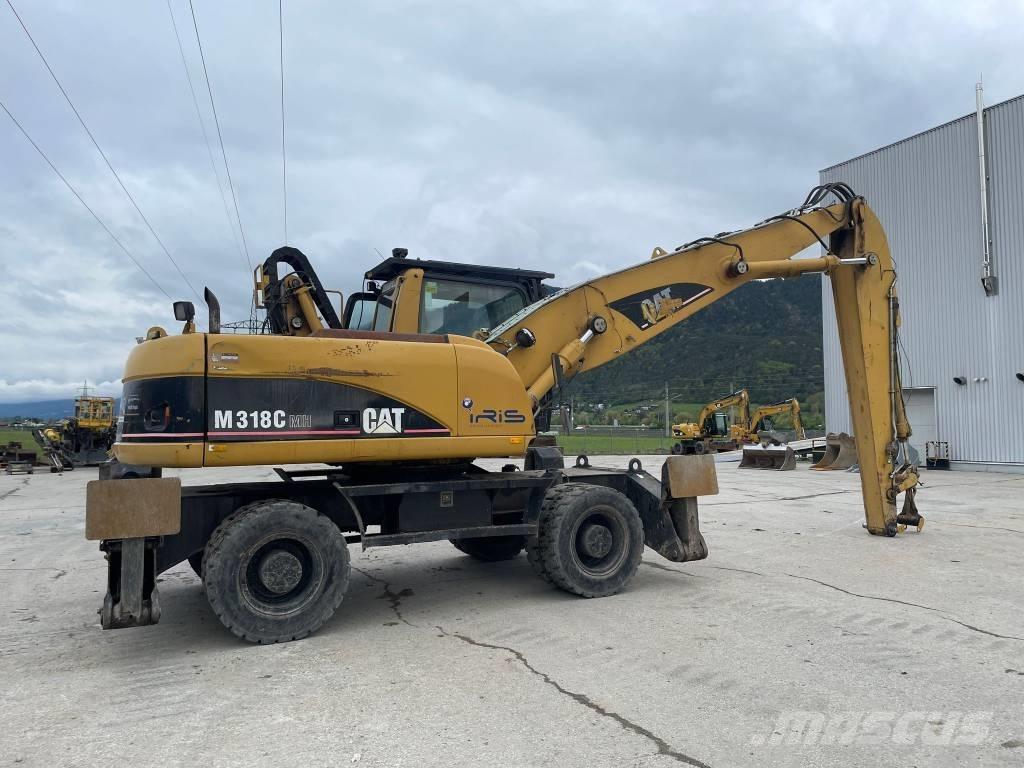 CAT M 318 C MH Перегружатели металлолома/промышленные погрузчики