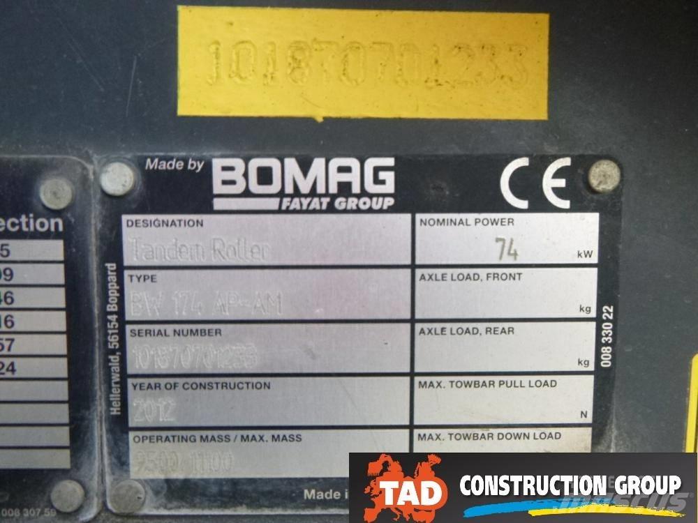 Bomag BW 174 AD AM Катки тротуарные