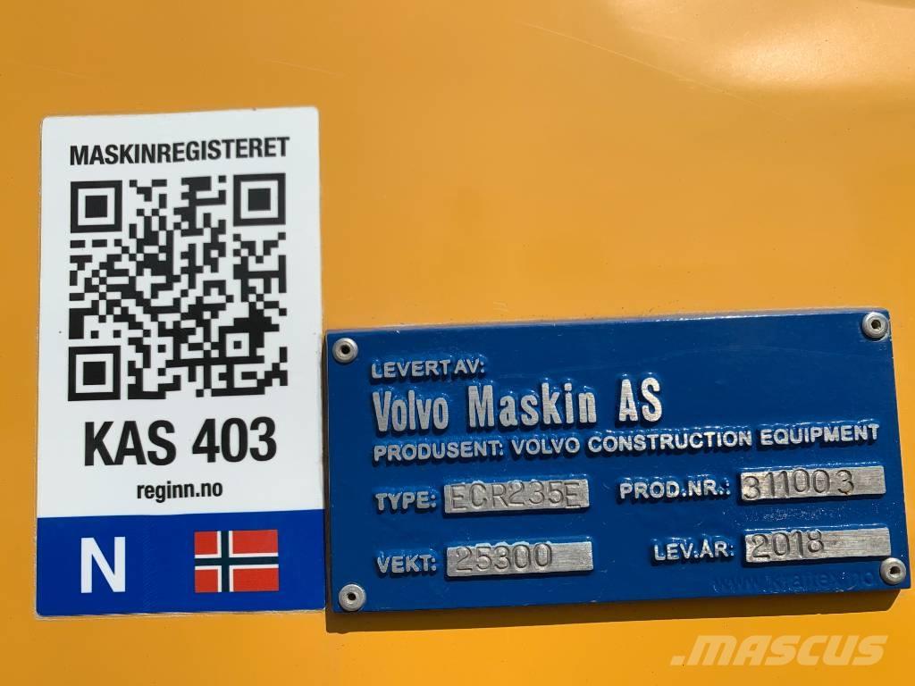 Volvo ECR235EL Гусеничные экскаваторы
