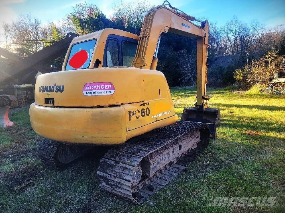 Komatsu PC 60-7E Гусеничные экскаваторы