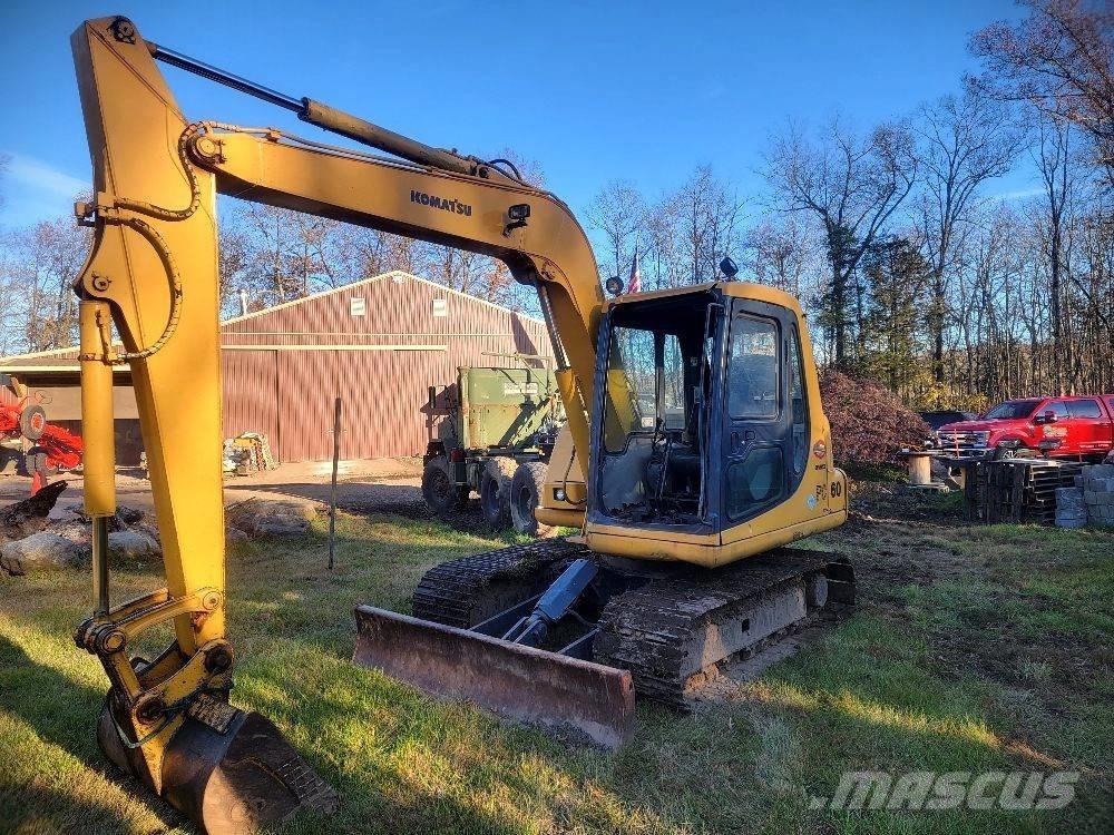 Komatsu PC 60-7E Гусеничные экскаваторы