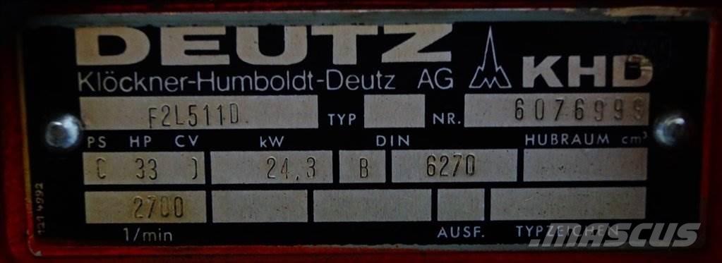 Deutz AG F2L511D Двигатели