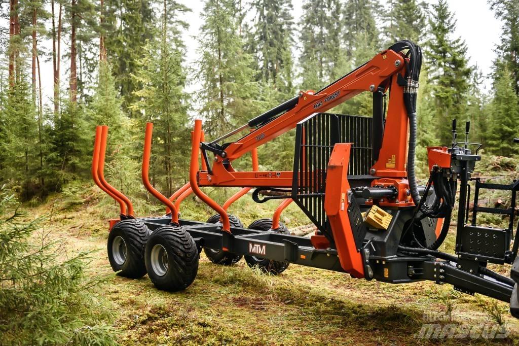  MTM 11T 7100 Лесные прицепы