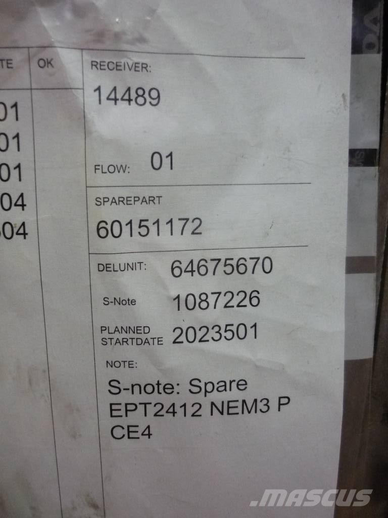 Volvo EPT 2412 Коробки передач