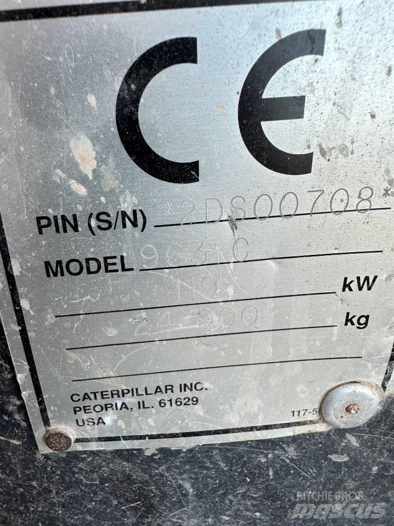 CAT 963 C Гусеничные фронтальные погрузчики