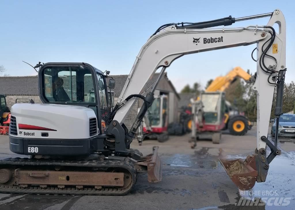 Bobcat E 80 Малые экскаваторы 7т-12т