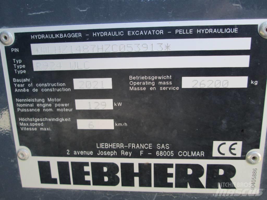 Liebherr R 924 G8 Гусеничные экскаваторы