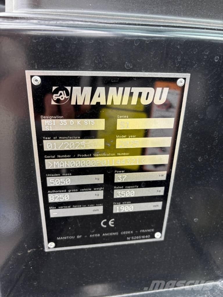 Manitou MSI 35 Внедорожные погрузчики
