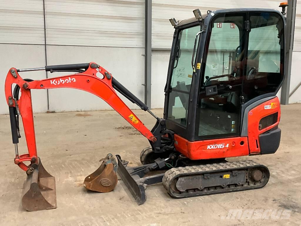 Kubota KX 016-4 Мини-экскаваторы