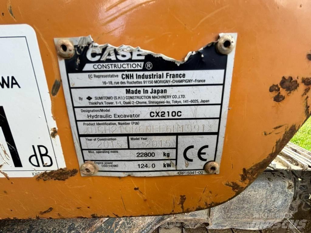 CASE CX 210 C Гусеничные экскаваторы