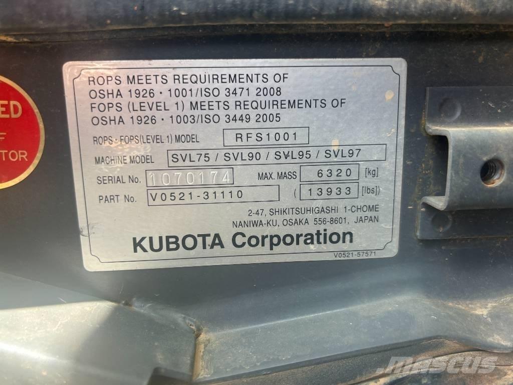 Kubota SVL 75-2 Мини-погрузчики