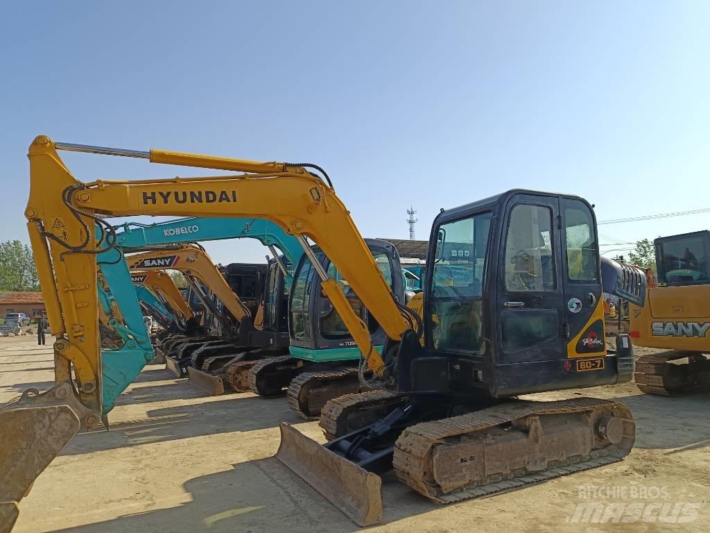 Hyundai R 60-7 Мини-экскаваторы