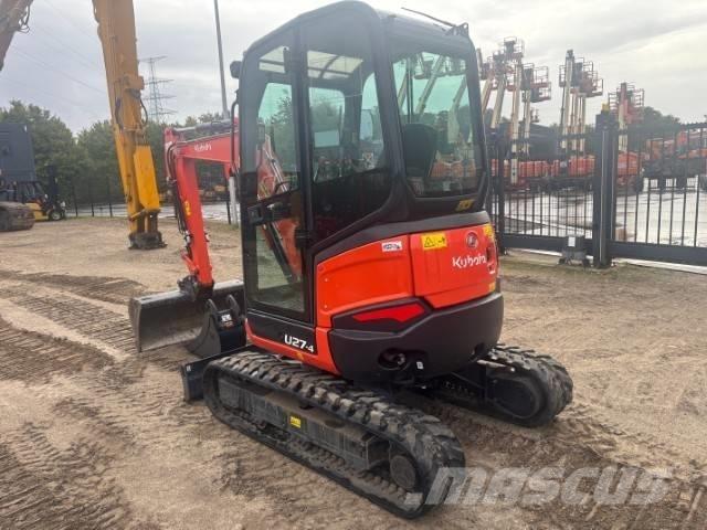 Kubota U 27-4 Мини-экскаваторы