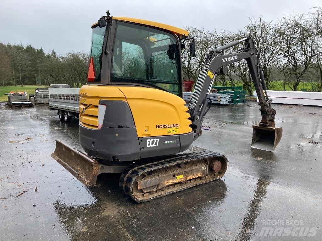 Volvo Ec27 Мини-экскаваторы