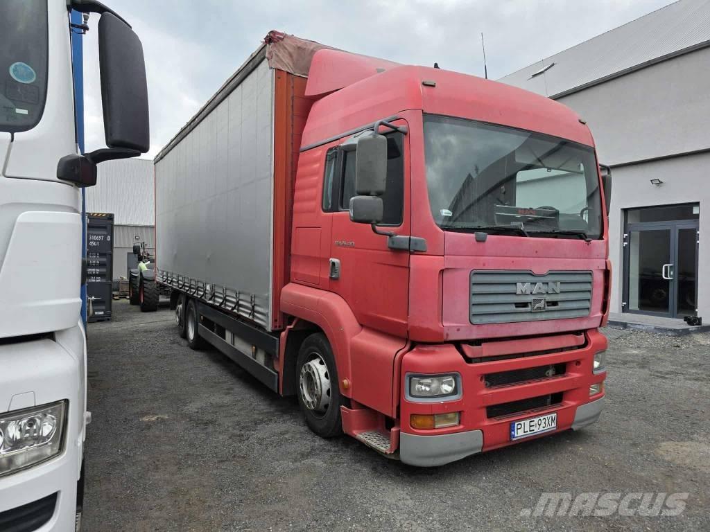 MAN TGA 26.410 Тентованные грузовики