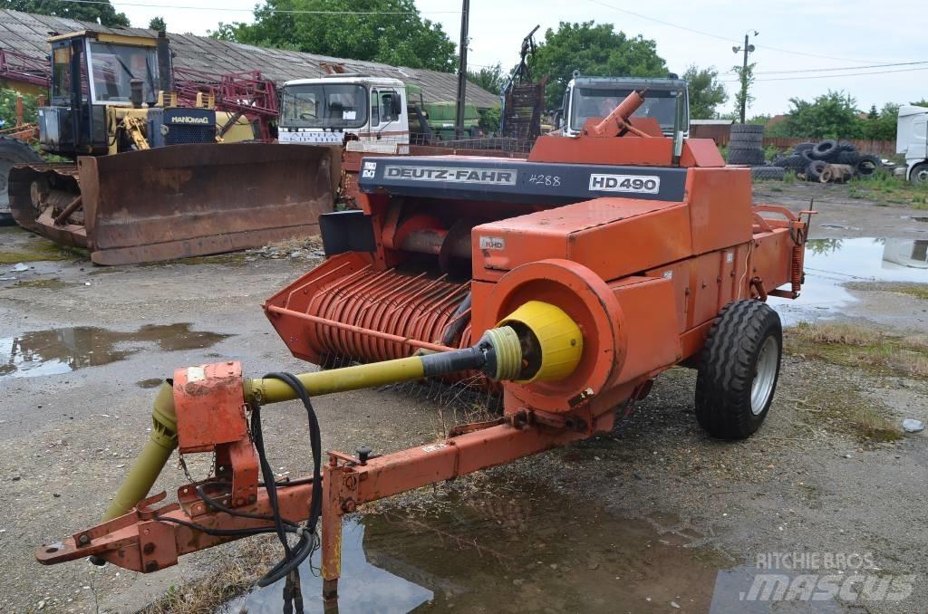 Deutz-Fahr HD490 Тюковые пресс-подборщики