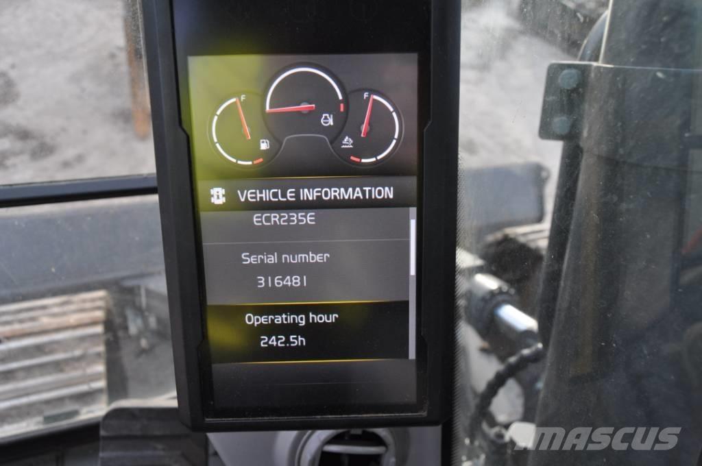 Volvo ECR 235 EL Гусеничные экскаваторы